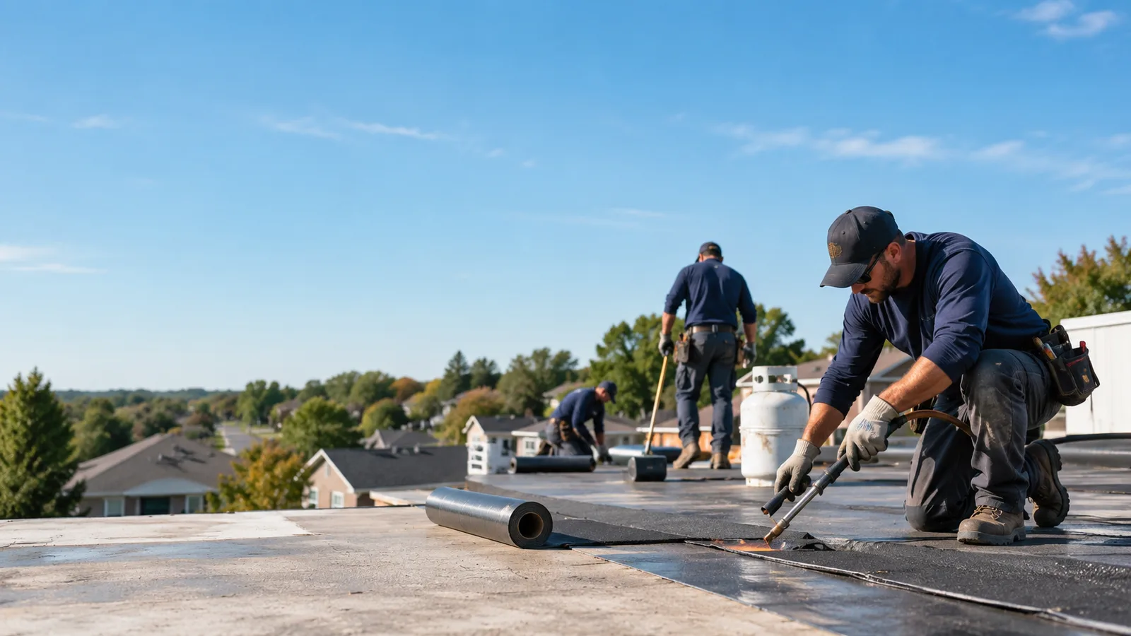 Flat Roof Leak Repair providers in Redkey, IN